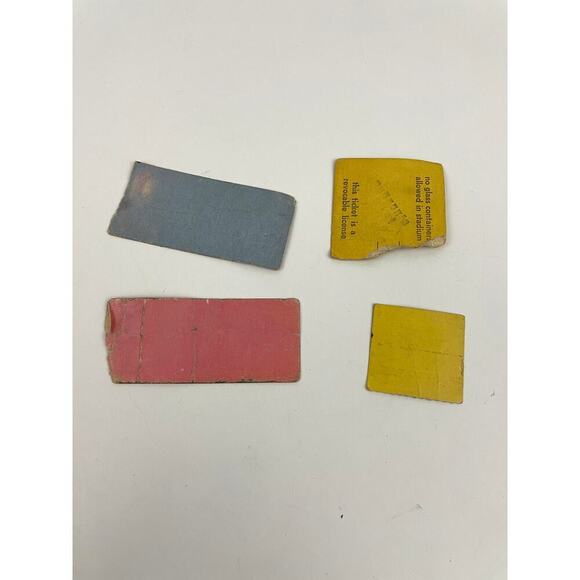 Lot of 4 Original Led Zeppelin Bad Company 1975 Concert Ticket Michigan Masonic - Picture 7 of 7